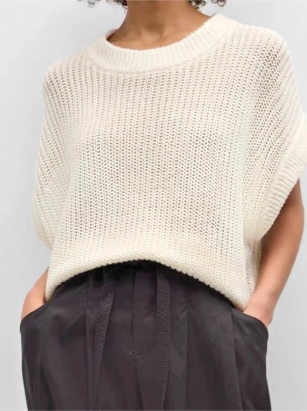 Apiece Apart Oliva Sleeveless Sweater (XS/S)
